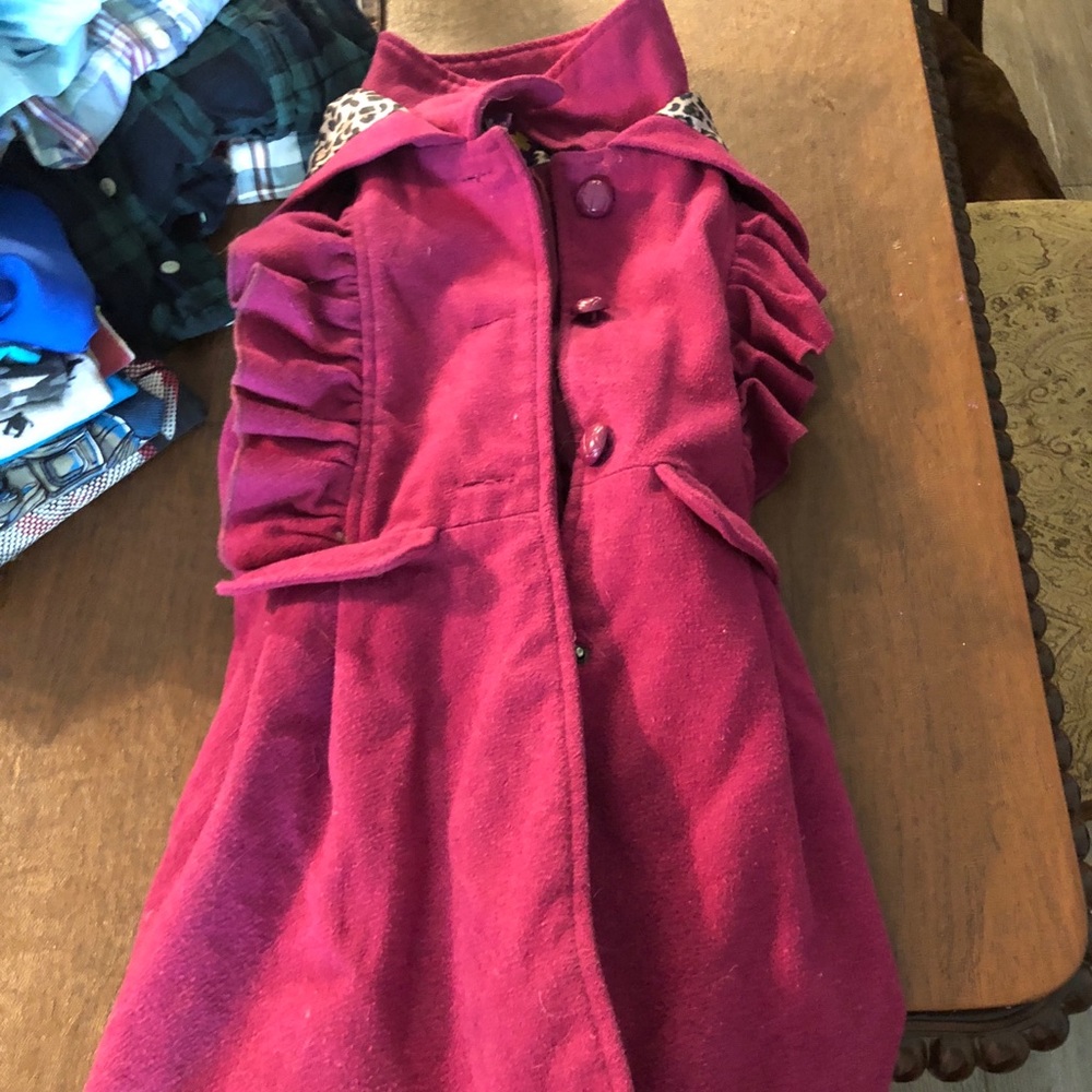 Plum girls coat